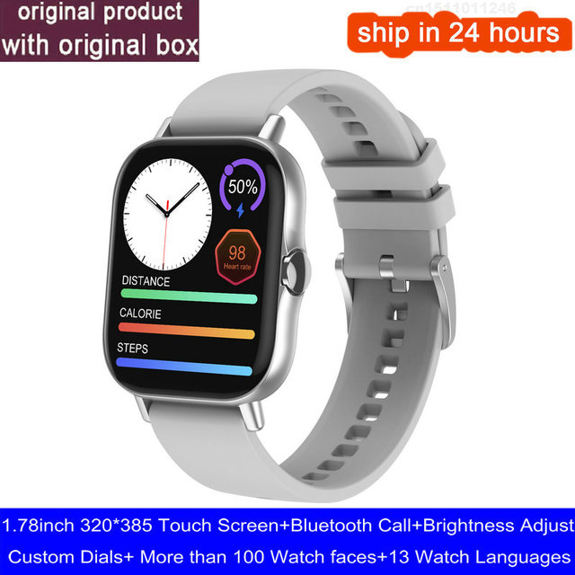 DT94 Smart Watch Men Women Phone CallWaterproof  Brightness Adjust Smartwatch Android IOS