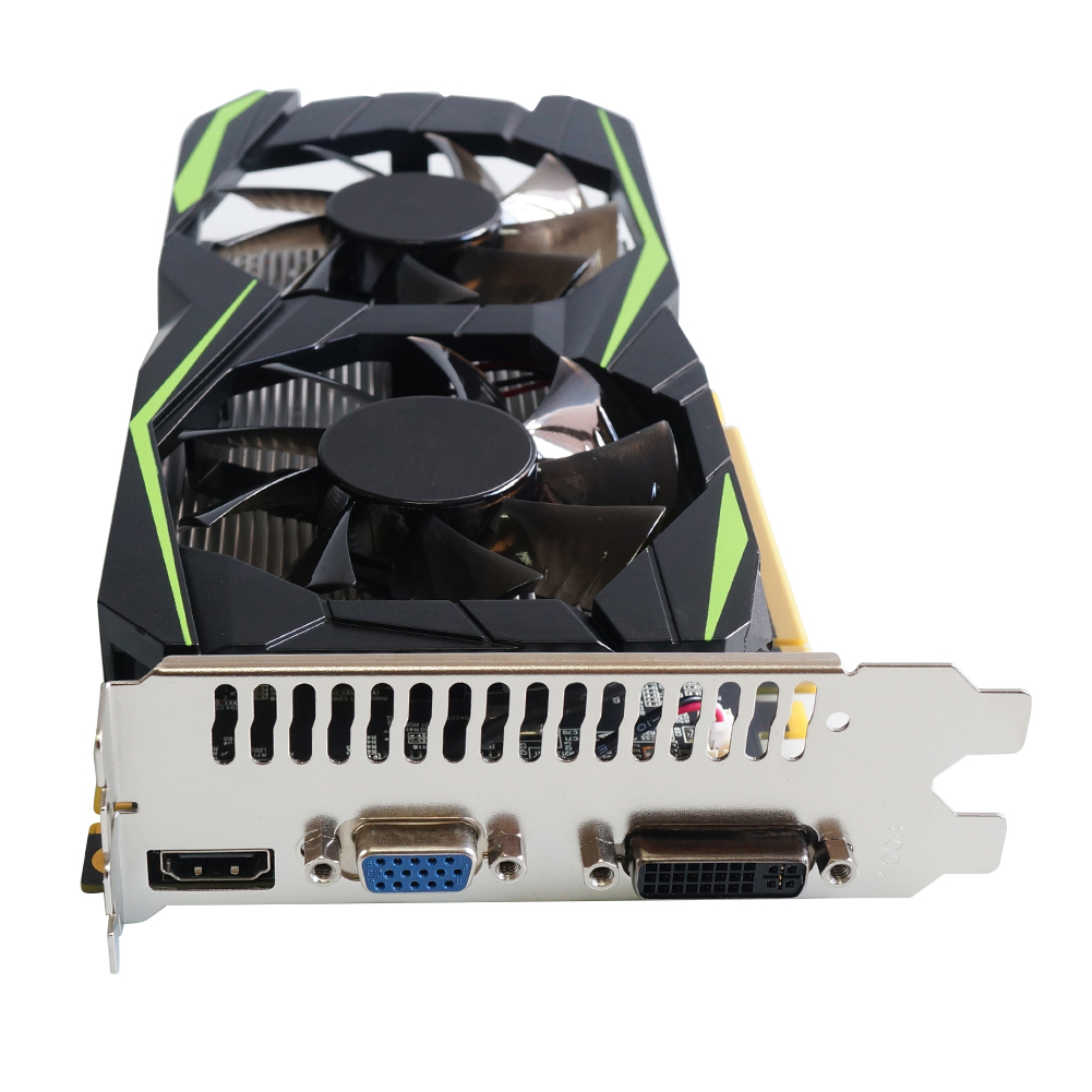 Video Card GTX550Ti GDDR5 128bit 4GB Gaming Graphics Card NVIDIA Chip Desktop Video Card with Cooling Fan VGA+DVI Game Accessory