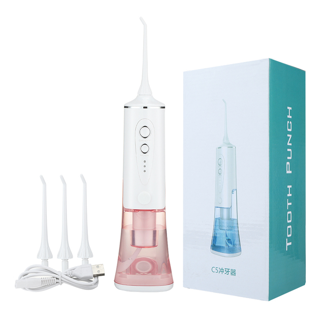Electric Oral Irrigator Dental Water Flosser 3 Mode USB Rechargeable Family Travel Use Waterproof Water Jet Floss Teeth Cleaner 0ral irrigator