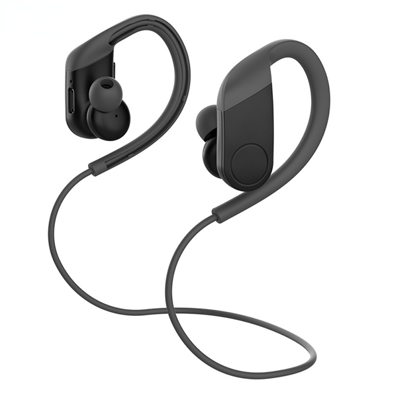 Bluetooth-compatible Headset Ultra-strong Battery Life 8 Hours Wireless Ear Neck Hanging In-ear Fitness Sports Wire-controlled Headphones