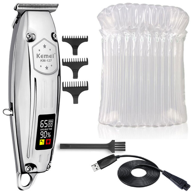barber electirc hair trimmer LCD display professional beard trimme