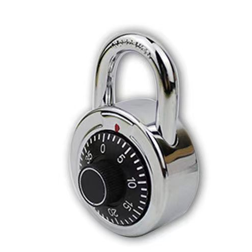 2022 New 50mm Turntable Retro Combination Lock Luggage Padlock Gym School Dormitory Combination Lock