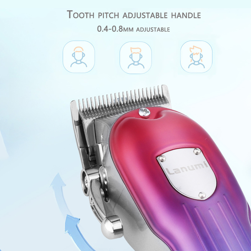 Professional metal housing combo kit electric hair trimmer for men rechargeable