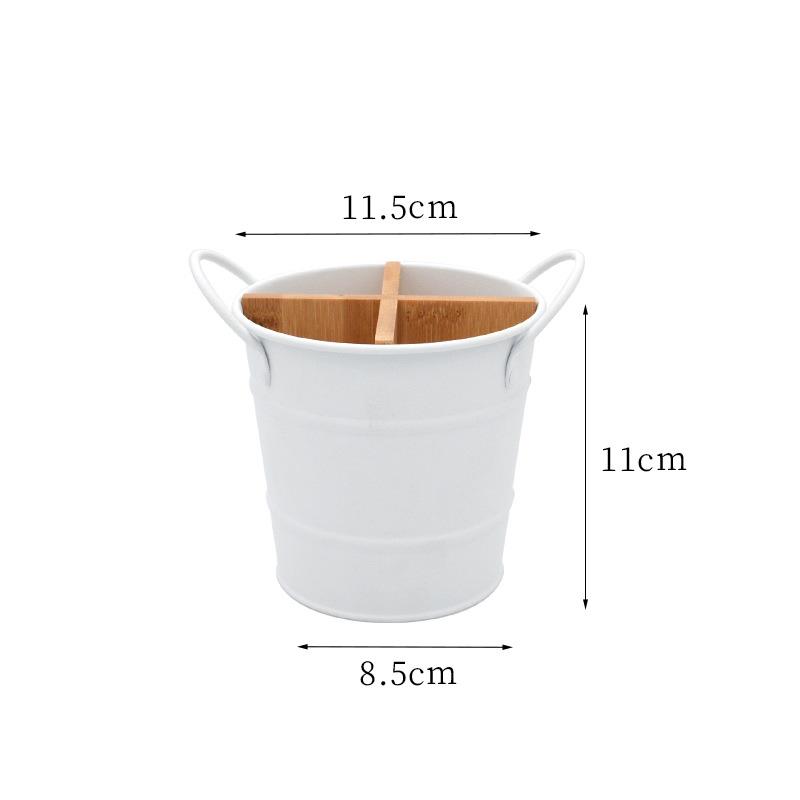 Multifunctional Kitchen Cutlery Organizer Knife Stand Storage Holder Separate Spoon Chopstick Kitchenware Cooking Tool Bucket
