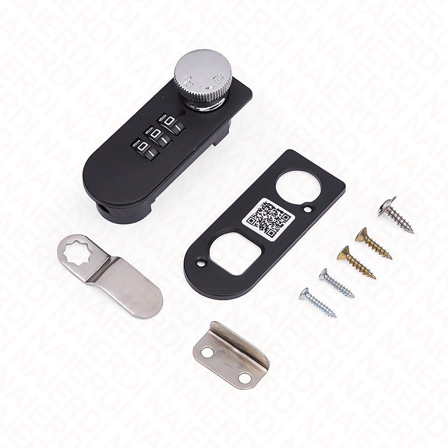 Combination Password Drawer Lock Smart Cabinet Locks Furniture Security Lock Mechanical Safety Suitable for Home Office