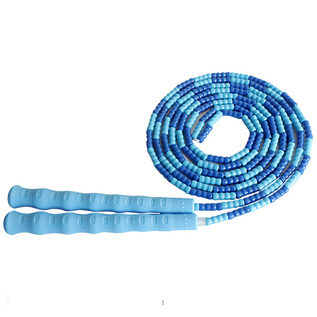 Jump Ropes Soft Beaded Workout Jumping Non-slip Handle