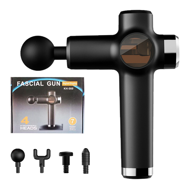 Deep Tissue Massage Gun Fitness Muscle Massage Gun Electric Neck And Back Massager Guns For Body Vibrators