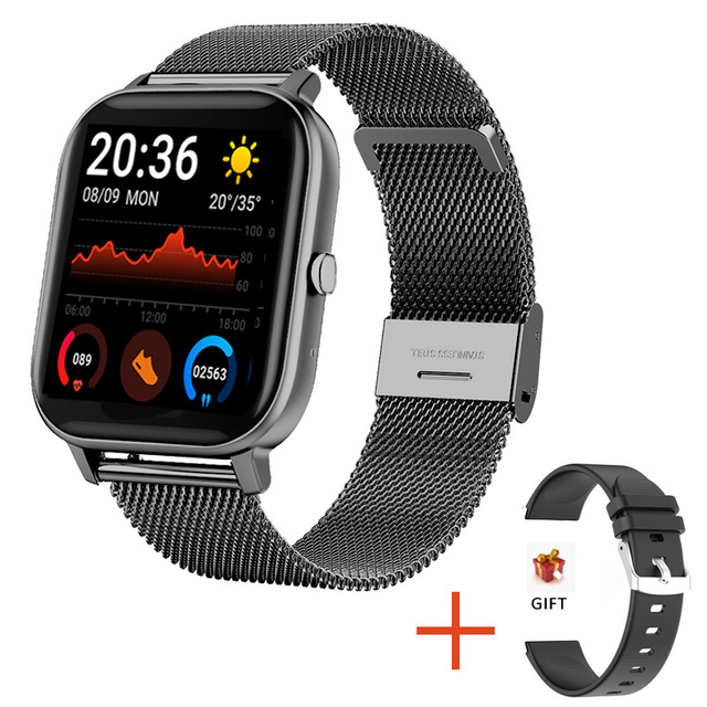 2022 New Bluetooth Call Smart Watch Women Full Touch  Fitness Tracker Blood Pressure Smart Clock Men Ladies Smartwatch
