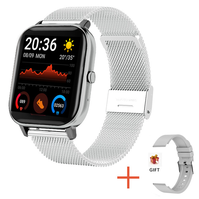 2022 New Bluetooth Call Smart Watch Women Full Touch  Fitness Tracker Blood Pressure Smart Clock Men Ladies Smartwatch