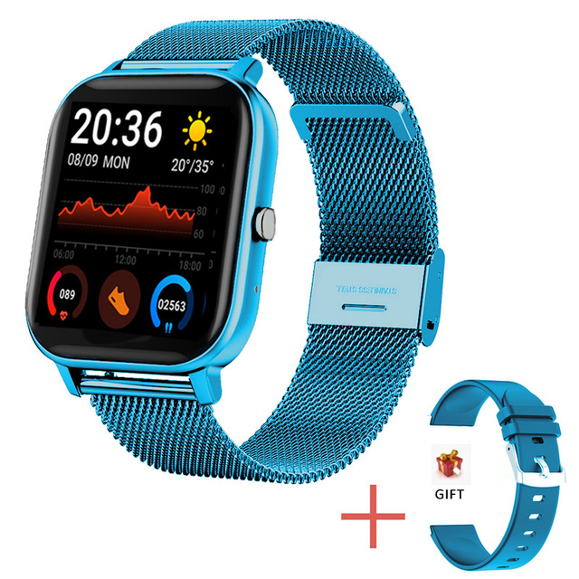 2022 New Bluetooth Call Smart Watch Women Full Touch  Fitness Tracker Blood Pressure Smart Clock Men Ladies Smartwatch