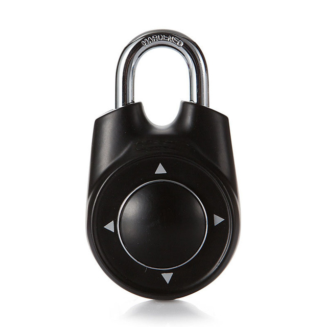 Portable Assorted Colors Gym School Health Club Combination Password Directional Padlock Locker Lock