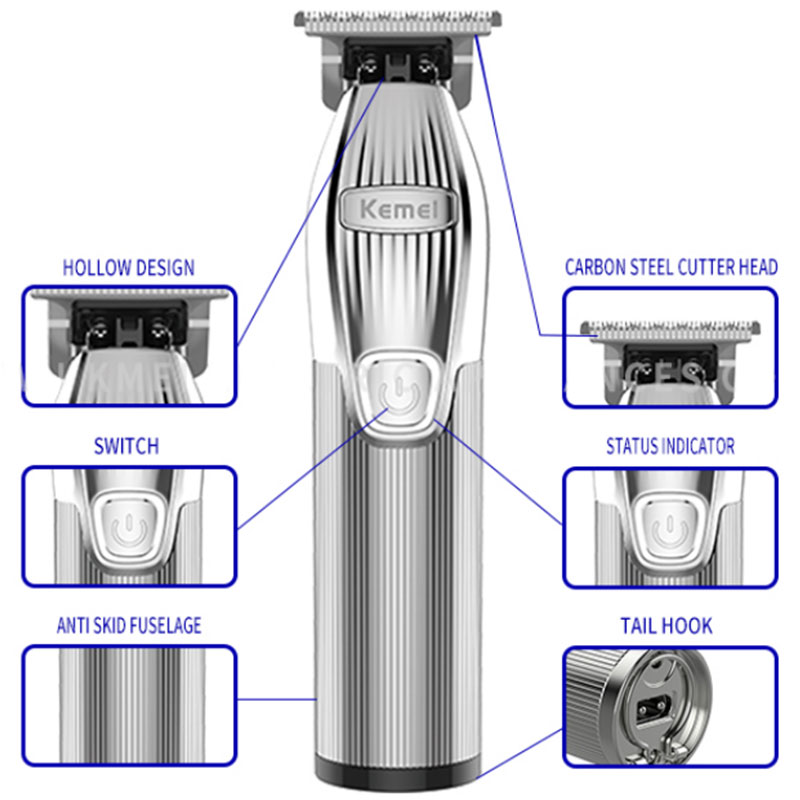 hair trimmer for men beard grooming electric hair clipper rechargeable