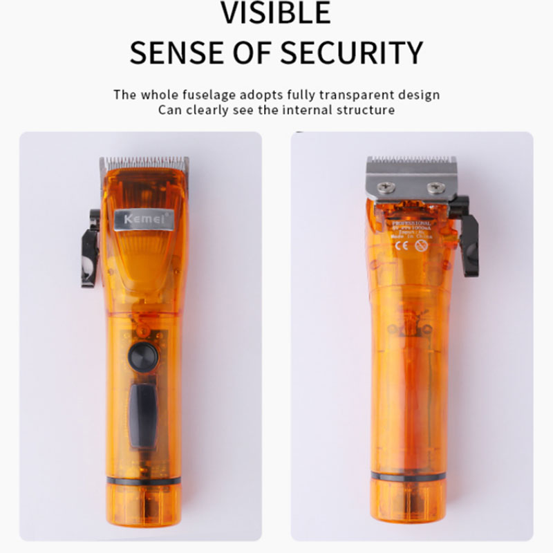 LCD electric hair trimmer professional adjustable powerful hair clipper haircut machine