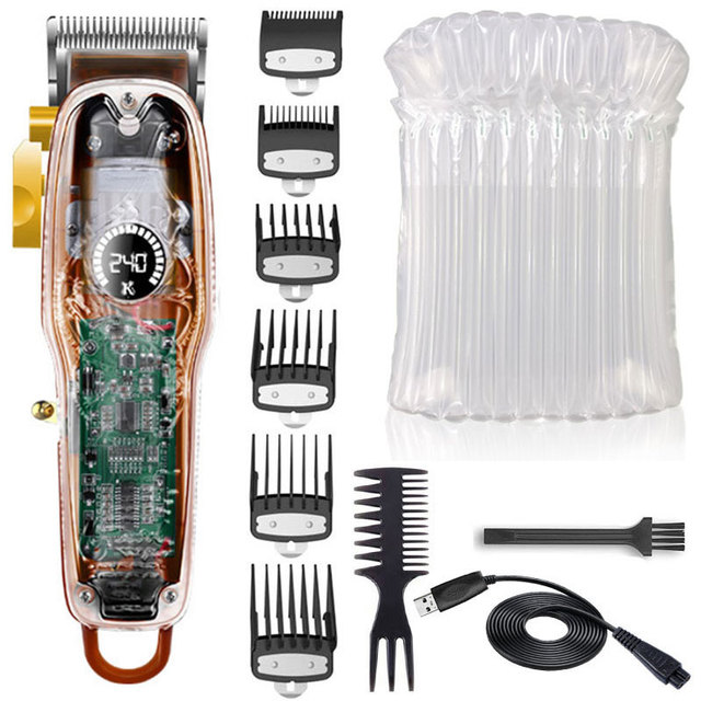 electric hair trimmer barber shop professional taper lever hair clipper haircut