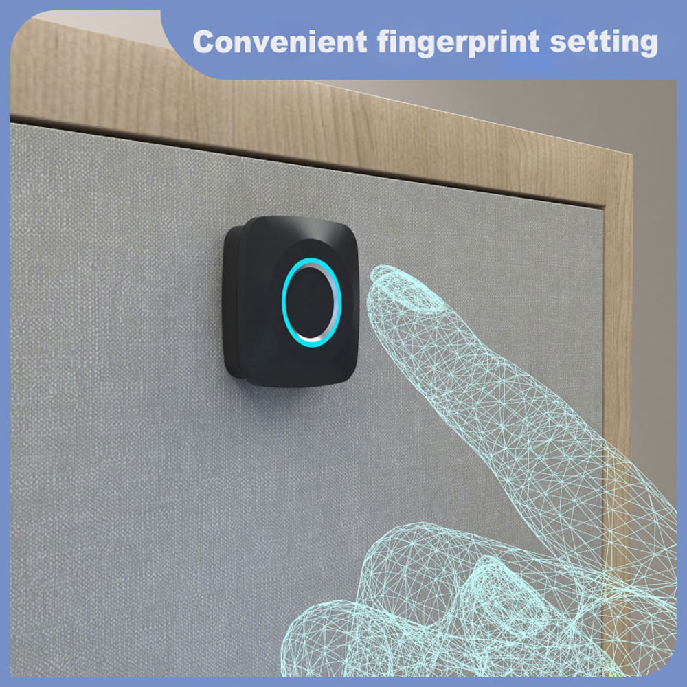 Fingerprint Lock Smart Cabinet Locks Biometric Keyless Furniture Drawer Cabinet Wardrobe Fingerprint Locks For Drawer Cabinet