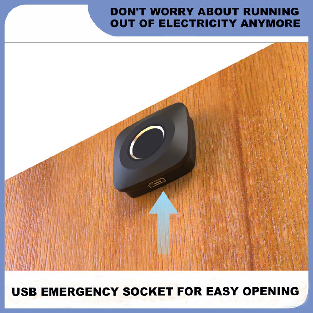Fingerprint Lock Smart Cabinet Locks Biometric Keyless Furniture Drawer Cabinet Wardrobe Fingerprint Locks For Drawer Cabinet