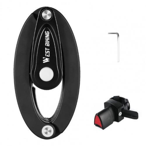 Foldable Bike Password Lock Rust-Proof Anti Theft MTB Road Bicycle Electric Lock Universal Bicycle Accessories