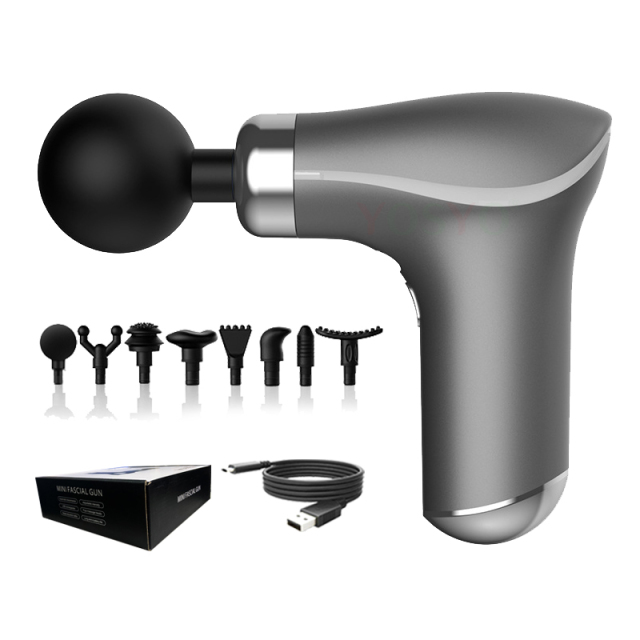 Mini Portable Massage Gun Deep Tissue Cute Dolphin Style Lady Office Muscle Massager Trainer Pain Relief Body Relax Fitness