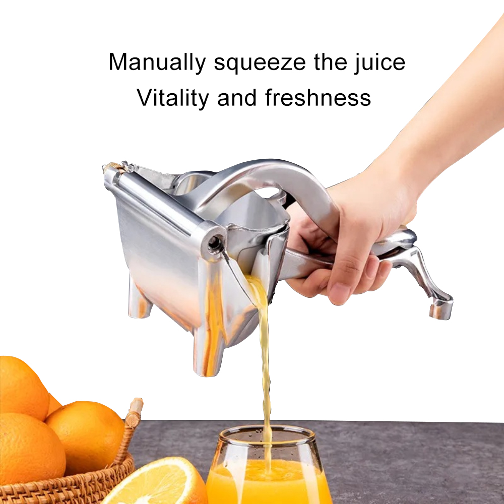 Manual Juice Squeezer Aluminum Alloy Orange Lemon Hand Pressure Juicer Accessories Sugar Cane Home Kitchen Fruit Tool