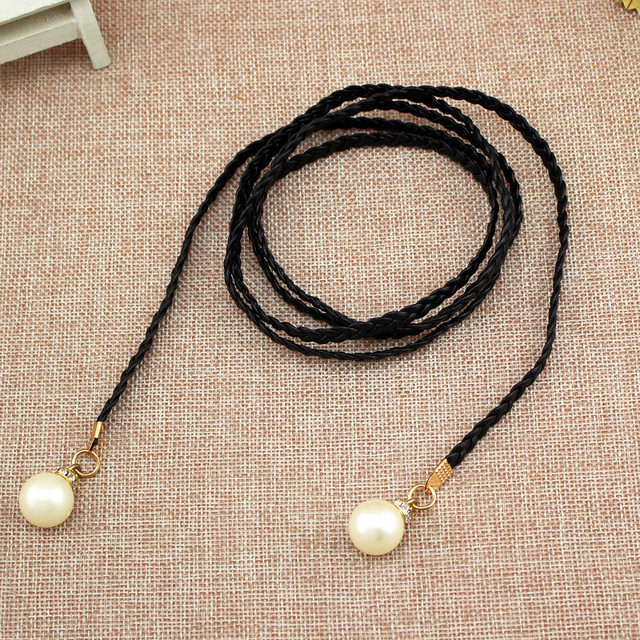 Fashion Ethnic Style Braided Belt Hollow Tassel Tie Waist Chain Boho Women Ladies Waistband Dress Accessories