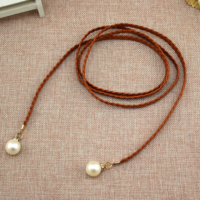 Fashion Ethnic Style Braided Belt Hollow Tassel Tie Waist Chain Boho Women Ladies Waistband Dress Accessories