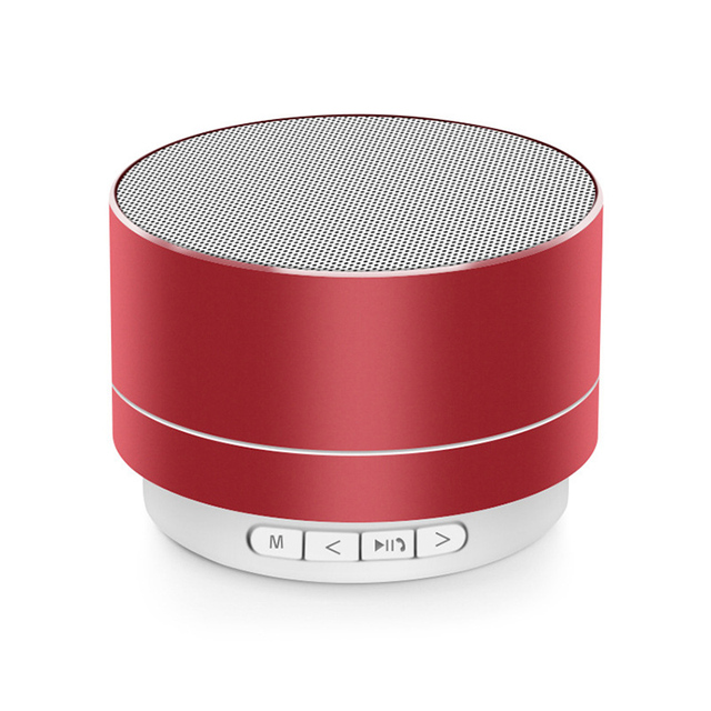 Portable Multi- Color Wireless Subwoofer Small Speaker Mini Bluetooth Speaker Lock and Load Spray USB Speakers