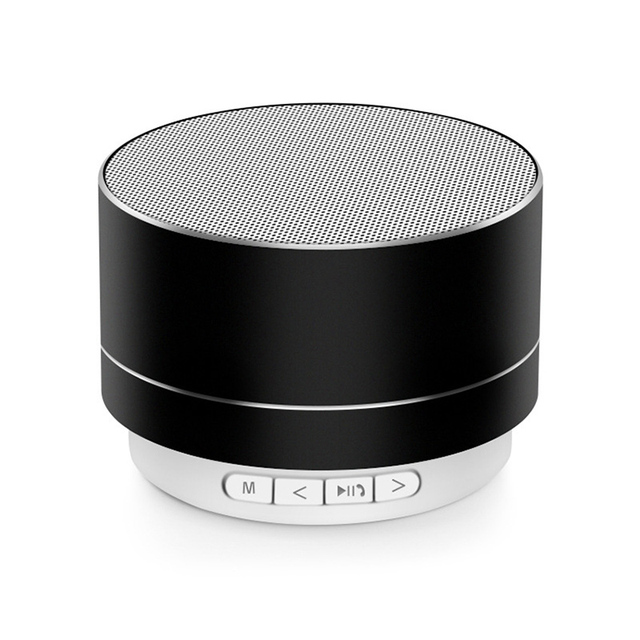 Portable Multi- Color Wireless Subwoofer Small Speaker Mini Bluetooth Speaker Lock and Load Spray USB Speakers