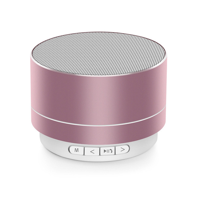 Portable Multi- Color Wireless Subwoofer Small Speaker Mini Bluetooth Speaker Lock and Load Spray USB Speakers