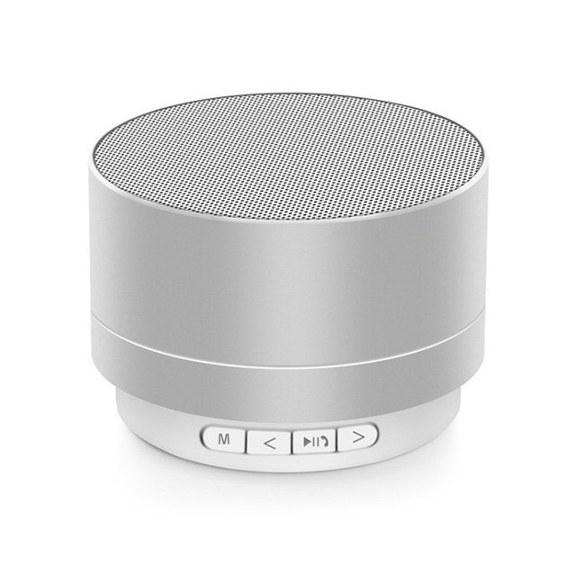 Portable Multi- Color Wireless Subwoofer Small Speaker Mini Bluetooth Speaker Lock and Load Spray USB Speakers