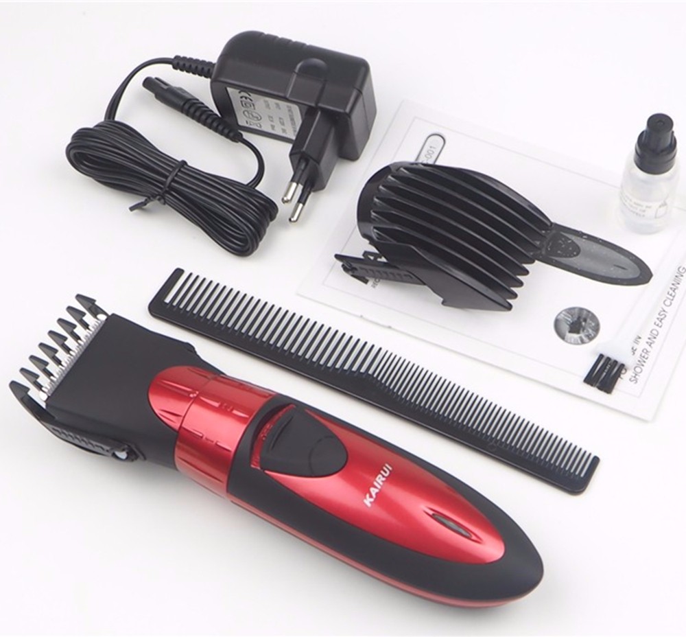 Hair Clipper Washable Rechargeable Hair Trimmer Beard Razor