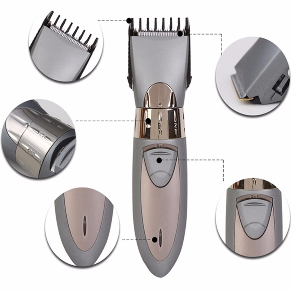 Hair Clipper Washable Rechargeable Hair Trimmer Beard Razor
