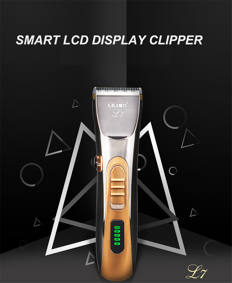 Hair Clipper Salon Styling Tool Rechargeable Hair Trimmer for Men Beard Razor