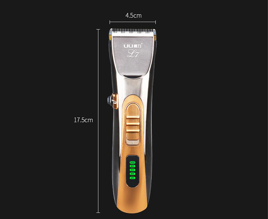 Hair Clipper Salon Styling Tool Rechargeable Hair Trimmer for Men Beard Razor