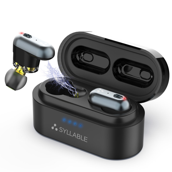 S101 TWS bass earphones wireless headset noise reduction SYLLABLE Volume control earbuds Bluetooth-compatible