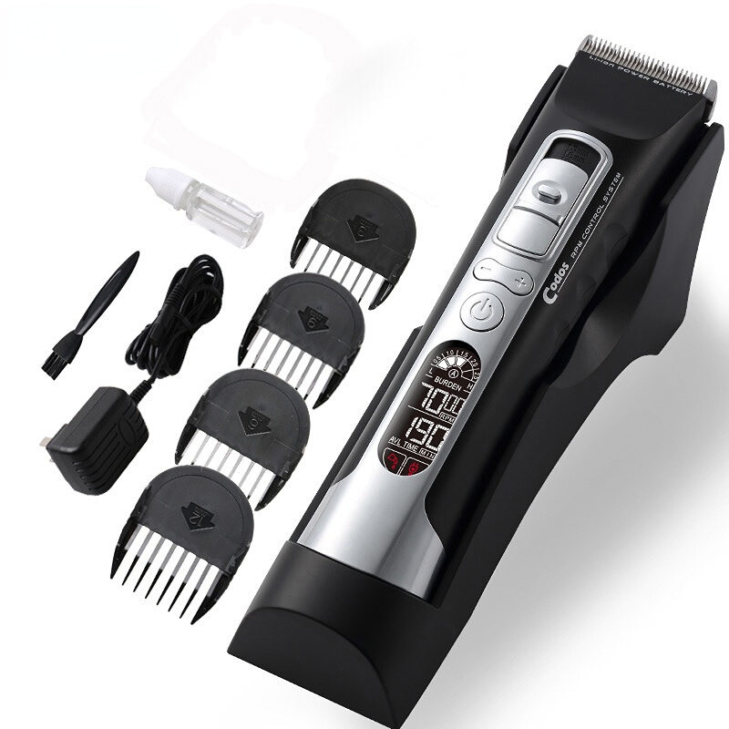 Professional Hair Trimmer Clipper Rechargeable Hair Cutting Machine Electric Scissors