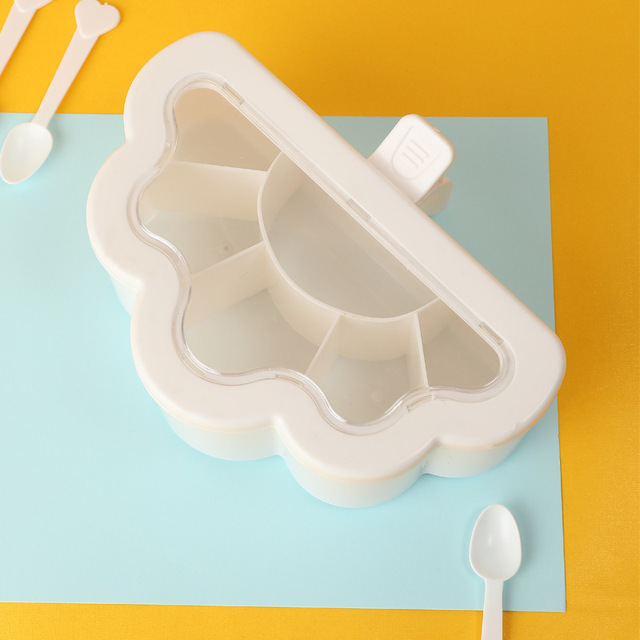 Kitchen Supplies One Multi-grid Spice Bottle Storage Storage Box Seasoning Box Home Combination Set