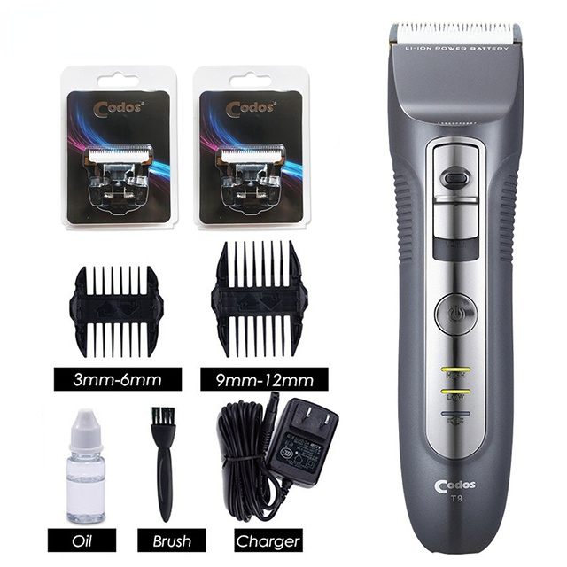Rechargeable Hair Clipper Barber Electric Hair Trimmer Ceramic Cutter Shaving Hair Cutting Machine