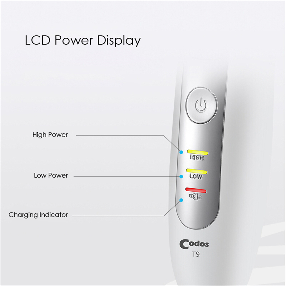 Rechargeable Hair Clipper Barber Electric Hair Trimmer Ceramic Cutter Shaving Hair Cutting Machine