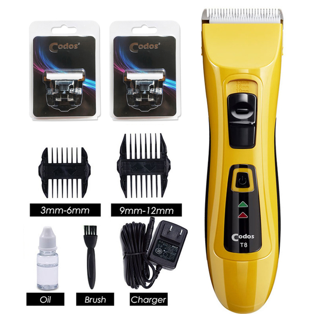 Electric Hair Clipper Titanium Blade Beard Trimmer  Haircut Machine