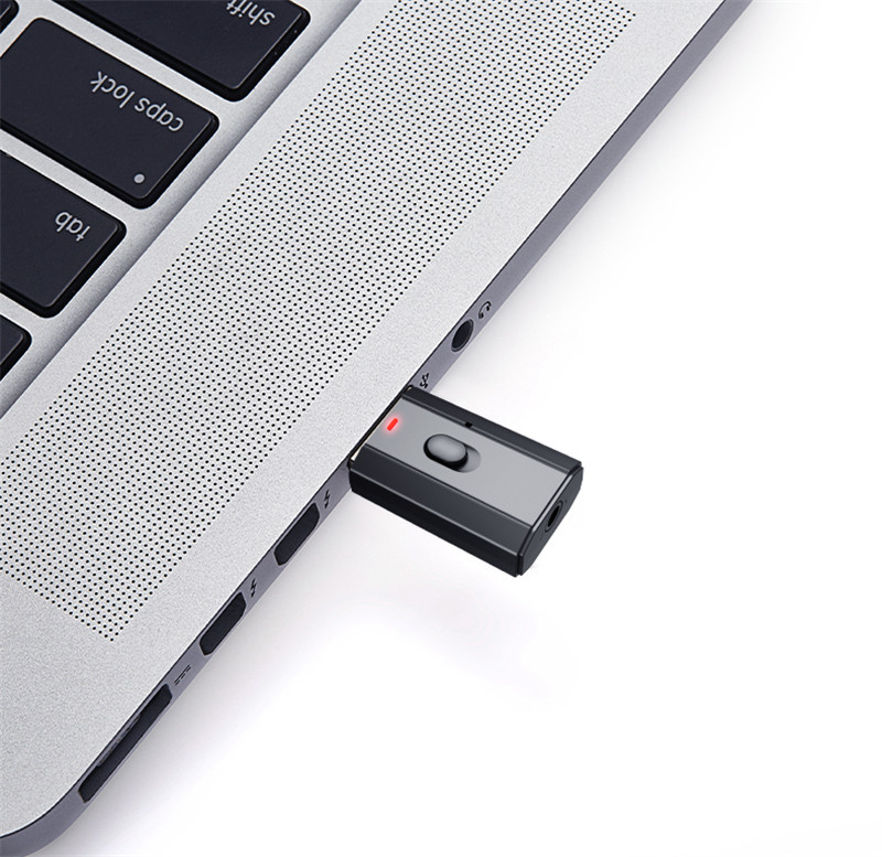 5.0 Bluetooth Adapter USB Wireless Bluetooth Transmitter Receiver Music Audio for PC TV Car Hands-free 3.5mm AUX Adaptador