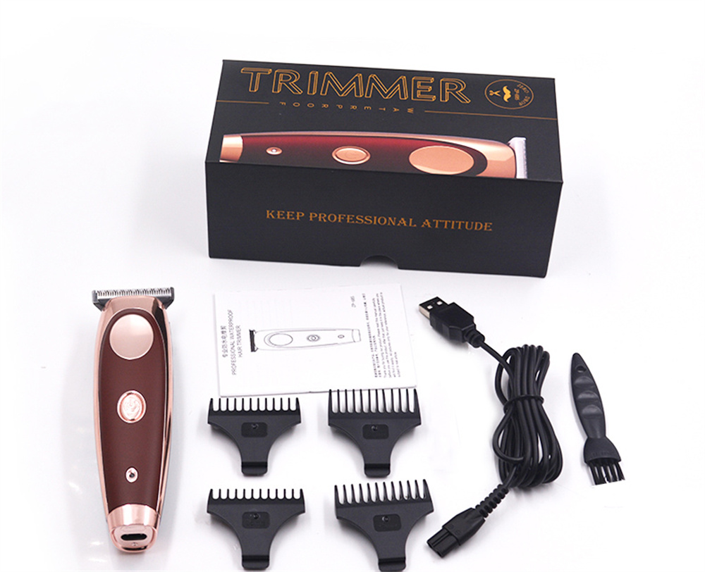 Rechargeable Cordless Hair Trimmer for Men Professional Electric Hair Clipper Beard Trimmer
