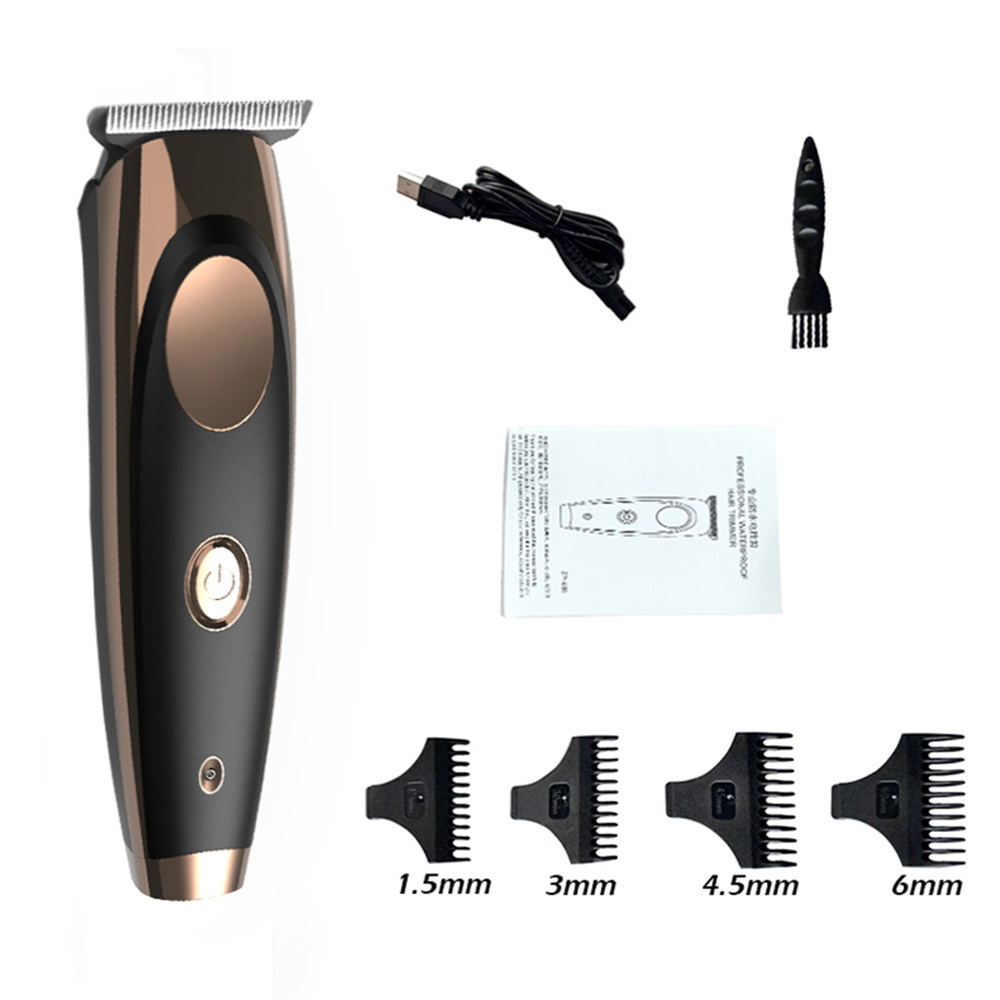 Rechargeable Cordless Hair Trimmer for Men Professional Electric Hair Clipper Beard Trimmer
