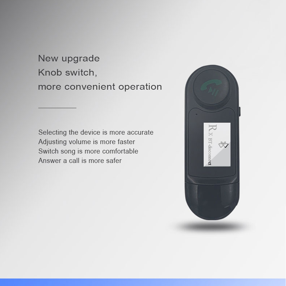 USB Bluetooth Receiver Audio Adapter 3.5mm Aux Wireless Stereo Music Transmitter with Microphone for TV Car Speaker