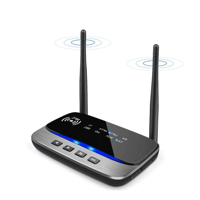 Optical Wireless Audio Transceiver Adapter Bluetooth 5.0 Audio Transmitter Receiver SPDIF 3.5mm AUX Jack RCA for Car TV