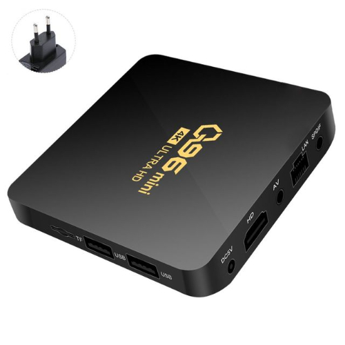 Mini Smart TV Audio Box Android 10.0 Amlogic S905L Quad Core 2.4G WIFI 4K Set Top Box 8GB+128GB Media Player H.265 Home Theater