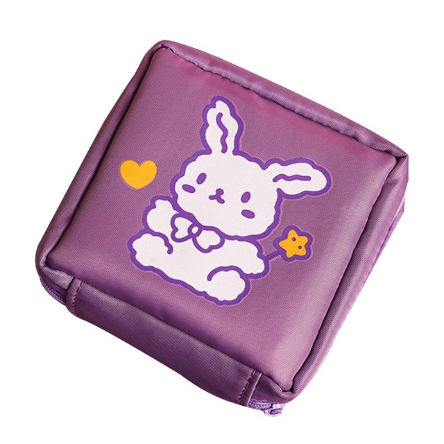 Portable Women Tampon Storage Bag Sanitary Pad Pouch Napkin Cosmetic Bags