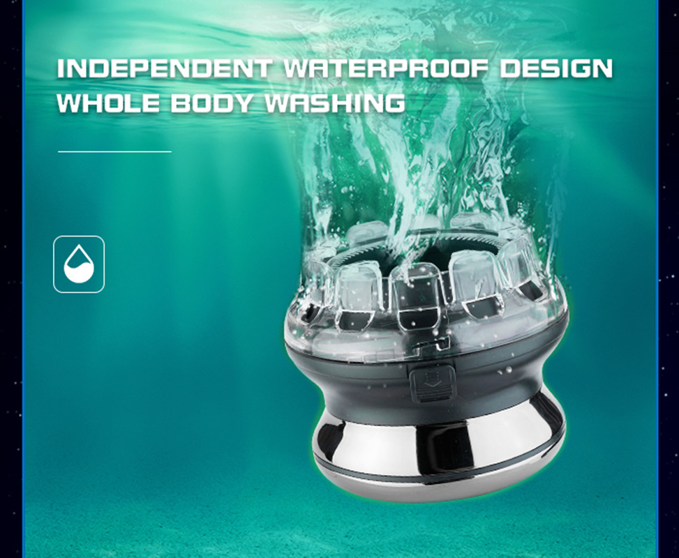 Even Cut Rotary Hair Clipper UFO Electric For Men Washable Rechargeable Hair Trimmer