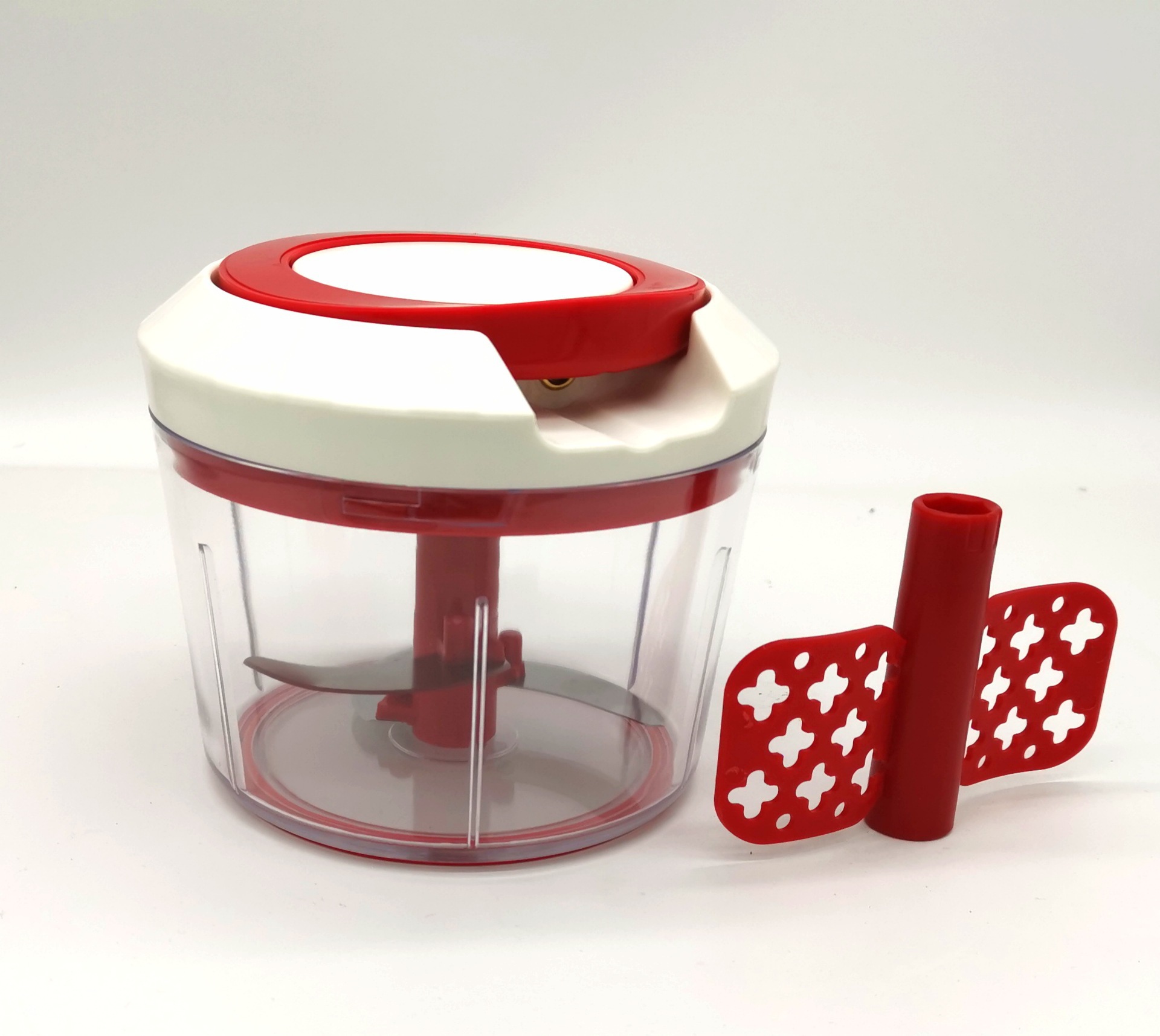 Quick Pull String Food Chopper Spiral Slicer Powerful Manual Hand Held Chooper/Blender for kitchen knife kitchen tool  WJ91812