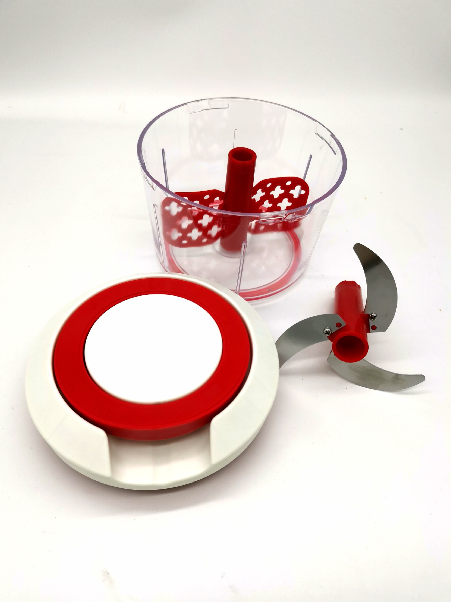 Quick Pull String Food Chopper Spiral Slicer Powerful Manual Hand Held Chooper/Blender for kitchen knife kitchen tool  WJ91812