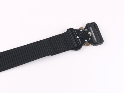 3.8CM  Men Belt Nylon Tactical Army Belt Trousers Metal Buckle Canvas Belts Outdoor Training Camouflage Red Military Waist Belt